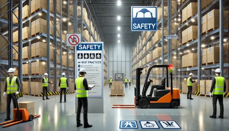 warehouse safety best practices illustration